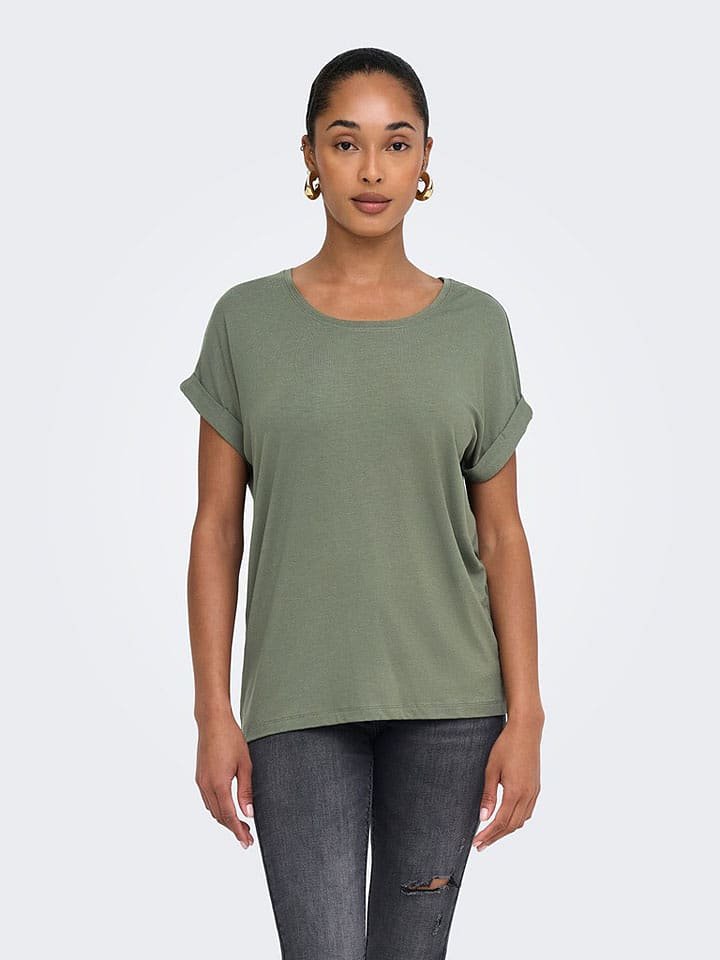 ONLY Koszulka w kolorze khaki