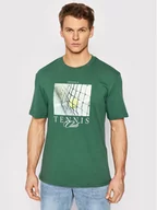 Koszulki męskie - Jones Jack T-Shirt Neoprep Photo 12205487 Zielony Relaxed Fit - miniaturka - grafika 1