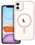 Etui i futerały do telefonów - Futerał COLOR EDGE MAG COVER kompatybilny z MagSafe do IPHONE 11 różowy - miniaturka - grafika 1