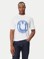 Koszulki męskie - HUGO T-Shirt Nalax 50543493 Biały Regular Fit - miniaturka - grafika 1