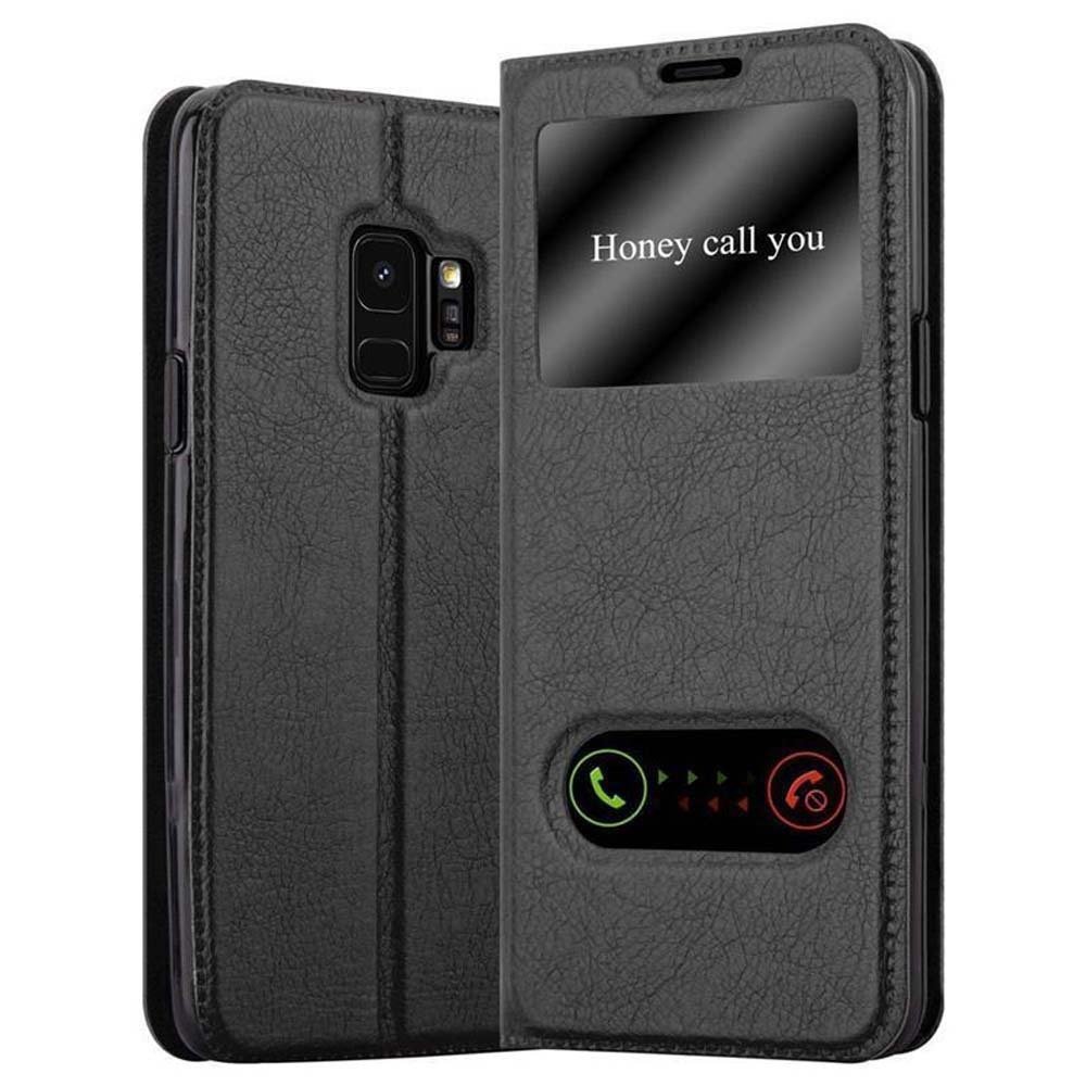 Etui ochronne Cadorabo do Samsung Galaxy S9 w kolorze czarnym etui na telefon komórkowy etui na książkę
