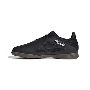 adidas Predator Edge.4 in Sala J dziecięce buty piłkarskie, Czarno-biały, czerwony Negbás Ftwbla Rojsol, 38 EU - Piłka nożna - miniaturka - grafika 1