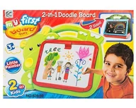 Tablice dla dzieci - DLA DZIECI 2W1 TABLICA EDUKACYJNA DWUSTRONNA DO MALOWANIA - miniaturka - grafika 1