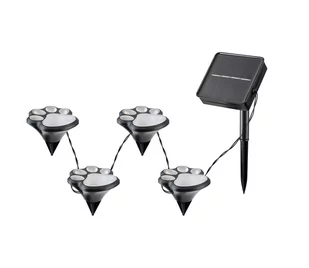 Rabalux 77001 - LED Lampa solarna WIGRY 4xLED/0,06W/1,2V IP44 - Lampy ogrodowe - miniaturka - grafika 1