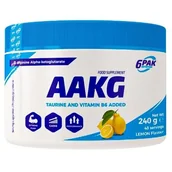 Przedtreningówki - 6PAK AAKG 240 g Jar Lemon (5902811811057) - miniaturka - grafika 1