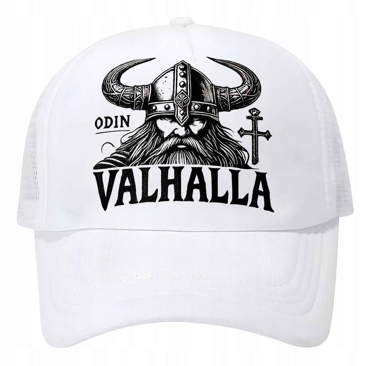 Czapka z daszkiem trucker siateczka tirówka Walhalla Valhalla Odyn Wiking