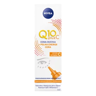 Nivea Q10 Plus C Przeciwzmarszczkowy krem pod oczy 15 ml - Kosmetyki pod oczy - miniaturka - grafika 1