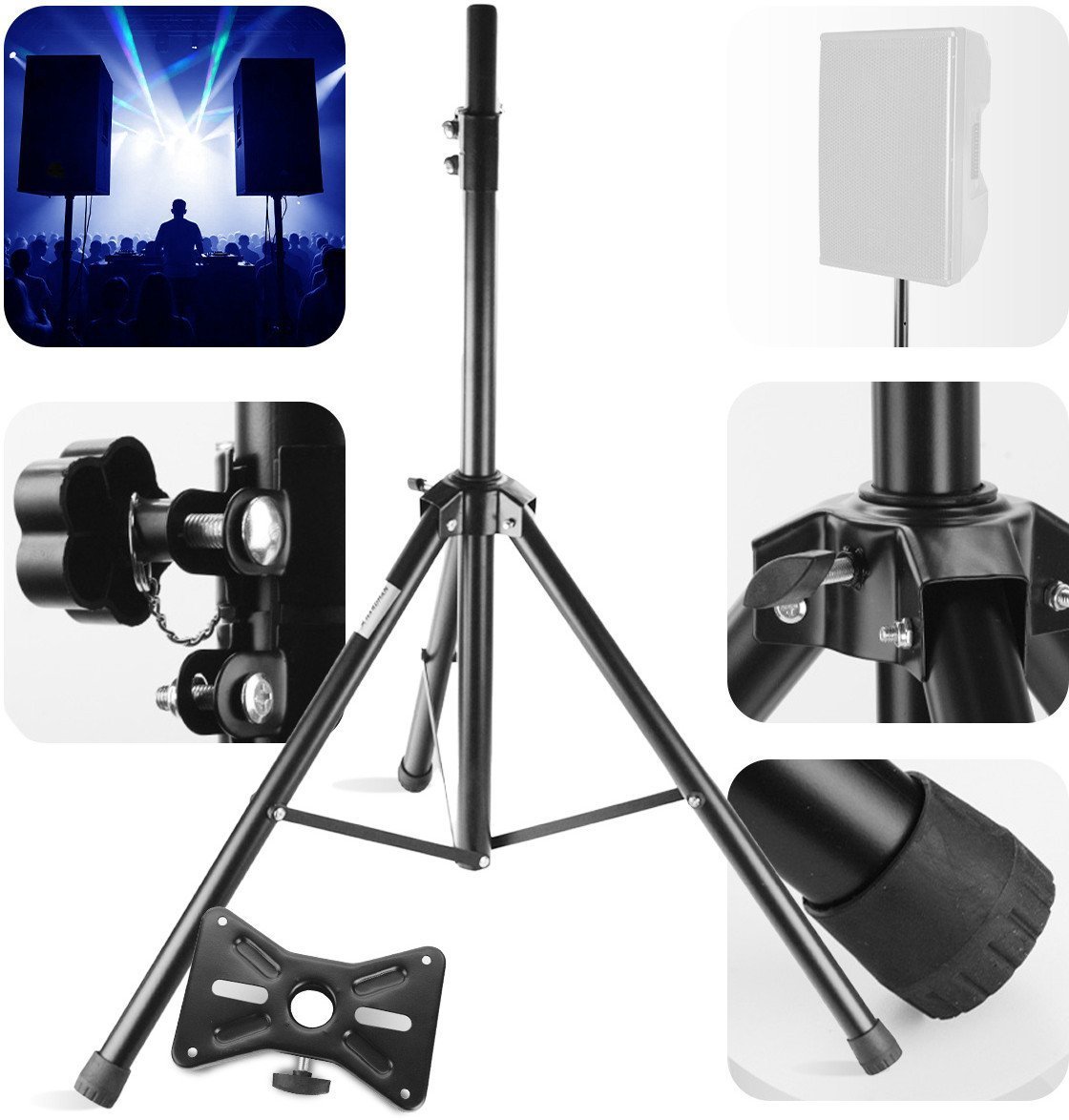 Hardman Statyw kolumnowy do 30kg z nadstawką HSS4 one size