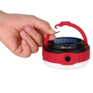 Latarki - Latarka akumulatorowa kempingowa 500 lm z solarem VA0100 vayox - miniaturka - grafika 1