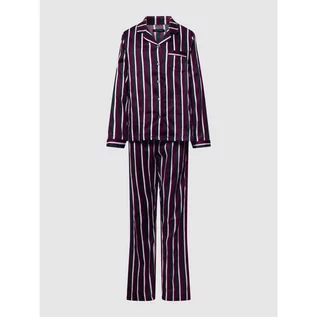Piżamy damskie - Piżama z wzorem w paski - Schiesser - grafika 1