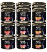 Mokra karma dla kotów - Dolina Noteci Premium dla kota Mix Smaków 48x185g - miniaturka - grafika 1