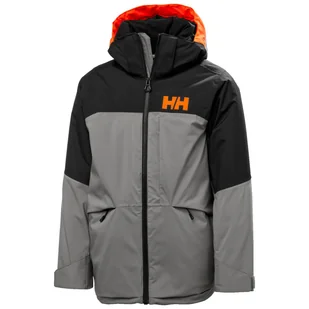 Helly Hansen Summit, kurtka narciarska, juniorska, szara - Kurtki narciarskie - miniaturka - grafika 1