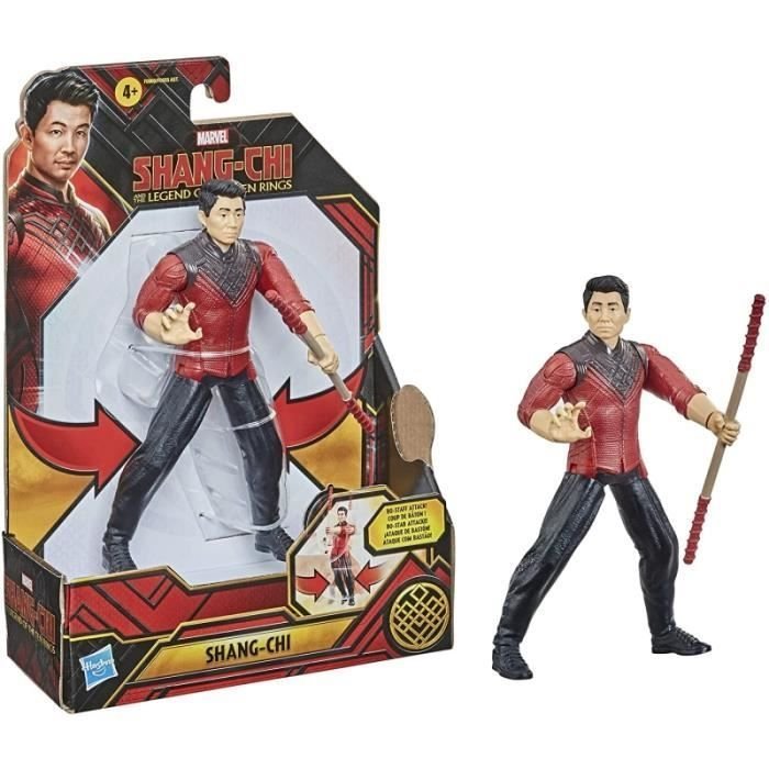 Zabawka akcji SHANG CHI - HASBRO - Bo Staff Attack - Legenda Marvela o dziesięciu Pierścieniach