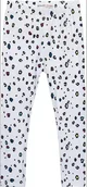 Legginsy - LEGGINSY DZIEWCZĘCE MINOTI BIAŁE W CĘTKI 158 - miniaturka - grafika 1