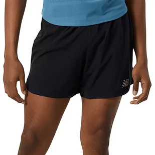 Spodenki New Balance MS21268BK - czarne - Spodnie sportowe męskie - miniaturka - grafika 1
