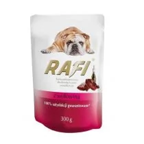 Rafi Pies Wołowina saszetka 300g - Mokra karma dla psów - miniaturka - grafika 1