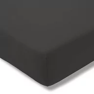 Prześcieradła - Prześcieradło z gumką, ESTELLA, jersey, 100x200 cm, szary - miniaturka - grafika 1