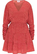 Sukienki - swirlie Damska letnia sukienka 77134103, czerwona, XS, Rosa, XS - miniaturka - grafika 1