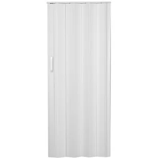 Drzwi harmonijkowe st2 81 x 201,5 cm biały - Drzwi wewnętrzne - miniaturka - grafika 1