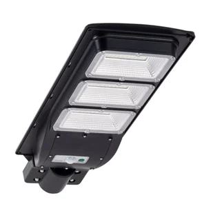 Naświetlacz Solarny LED STREET-9 z czujnikiem PIR, czarny POLUX - Lampy ogrodowe - miniaturka - grafika 1
