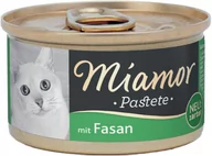 Mokra karma dla kotów - Miamor Pastete, 12 x 85 g - Bażant - miniaturka - grafika 1