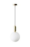 Lampy sufitowe - Auhilon Flossy lampa wisząca 1-punktowa złota P1091-25 P1091-25 - miniaturka - grafika 1