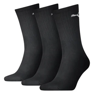 Skarpety wysokie PUMA PUMA CREW SOCK LIGHT 3P 90794001 – Czarny - Skarpetki damskie - miniaturka - grafika 1