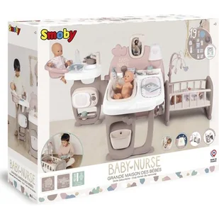 Smoby Baby Nurse Kącik opiekunki 220376 - Akcesoria dla lalek - miniaturka - grafika 1