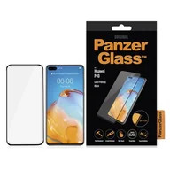 Szkła hartowane na telefon - PanzerGlass Szkło do etui Case Friendly Huawei P40, czarna ramka 5711724053696 - miniaturka - grafika 1