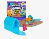 Zabawki kreatywne - Kinetic Sand - Piasek kinetyczny z figurką pieska - Spin Master - miniaturka - grafika 1