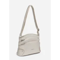 Torebki damskie - Zgrabna Złota Listonoszka Luigisanto Praktyczna Torebka Skóra Eko - miniaturka - grafika 1