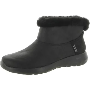 Skechers Damskie botki Go Joy Cozy Dream, Czarny, 38.5 EU - Botki damskie - miniaturka - grafika 1