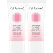 Kremy do twarzy z filtrem - Cell Fusion C Dark Spot Toning Sunscreen SPF50+ PA++++, 2x35ml - miniaturka - grafika 1