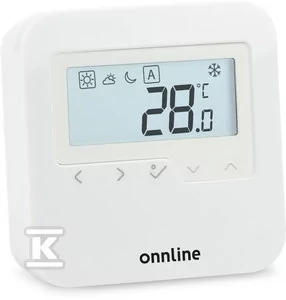 Onnline Bezprzewodowy, dobowy regulator temperatury sieci ZigBee HTRS-RF(30) - Regulatory i termostaty - miniaturka - grafika 1