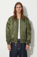 Kurtki męskie - Alpha Industries kurtka bomber MA-1 VF 59 męski kolor zielony przejściowa - miniaturka - grafika 1