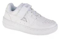 Buty dla dziewczynek - Kappa Bash K 260852K-1010 dziewczęce sneakersy, białe, rozmiar 26 - miniaturka - grafika 1