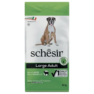 Schesir Dog Large Adult, jagnięcina - 12 kg - Sucha karma dla psów - miniaturka - grafika 1