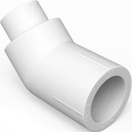 Łączniki, trójniki, kształtki - Mexen PPR kolano nyplowe 45° zgrzewane do rur PPR 20 x 20, PN25 - W97336-2020-00 - miniaturka - grafika 1