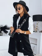 Kamizelki damskie - Kamizelka damska BALLA czarna Dstreet TY3199-M - miniaturka - grafika 1