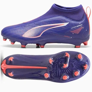 Buty Puma Ultra 5 Match+LL Jr FG/MG 107694-01 fioletowy 38 - Piłka nożna - miniaturka - grafika 1