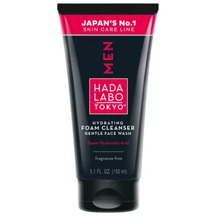Hada Labo Tokyo Hada Labo Tokyo Men krem-pianka oczyszczająca do mycia twarzy dla mężczyzn 150 ml 010212711 - Kosmetyki do pielęgnacji twarzy męskie - miniaturka - grafika 1