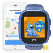 Smartwatch - Locon GJD.13G Granatowy - miniaturka - grafika 1