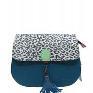 Torebki damskie - Torebka damska klasyczna odpinany wymienny chwost brelok OLIVKA - miniaturka - grafika 1