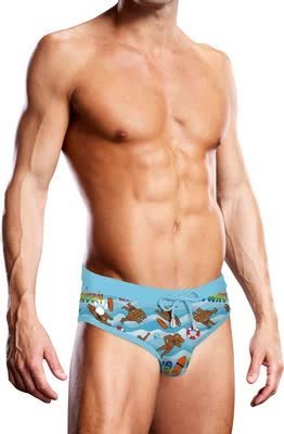 Prowler Gaywatch Bears figi kąpielowe męskie XL z nadrukiem plażowym