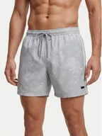 Kąpielówki męskie - BOSS Szorty kąpielowe Alain 50540089 Szary Regular Fit - miniaturka - grafika 1