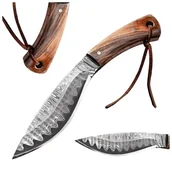 Noże - Nóż Myśliwski Turystyczny Kukri Finka Pokrowiec 19Cm - miniaturka - grafika 1