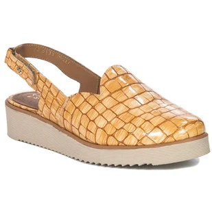 Maciejka Półbuty damskie skórzane lakierowane Żółte-40 - Półbuty damskie Maciejka Półbuty damskie skórzane lakierowane Żółte-40 - Półbuty damskie - miniaturka - grafika 1