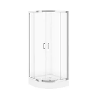Kabiny prysznicowe - Kabina prysznicowa z brodzikiem 80 x 80 cm Arsena Cersanit - miniaturka - grafika 1
