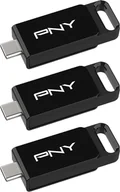 Pendrive - PNY Elite pamięć USB 128 GB USB Type-C 3.2 Gen 1 3.1 Gen 1 Czarny P-FD128X3ELC-GE - miniaturka - grafika 1