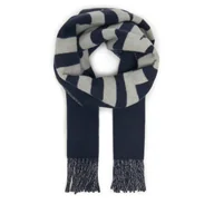 Apaszki i szaliki damskie - Szalik JACQUEMUS 22H226AC435 Granatowy - miniaturka - grafika 1